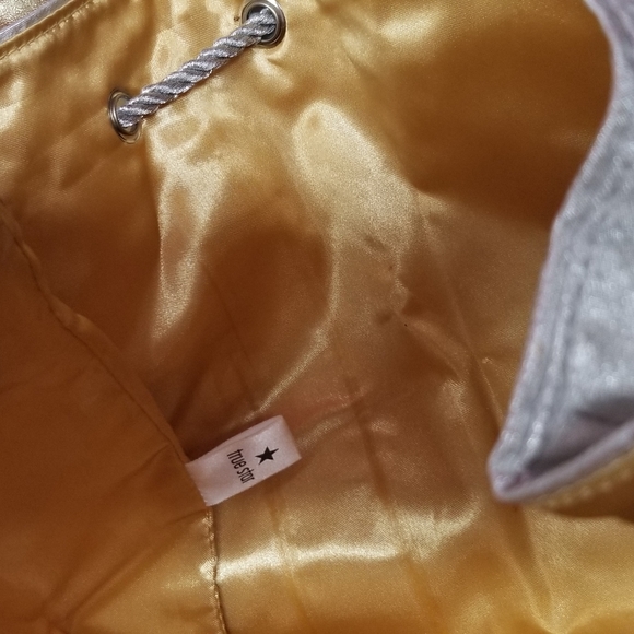 Sliver/Gold Medium Shoulder Bag - Picture 4 of 5